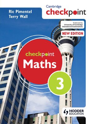 cover image of Cambridge Checkpoint Maths Student's Book 3